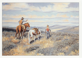 OREGON TRAIL NOTE CARDS