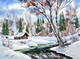 WINTER SCENES NOTE CARDS